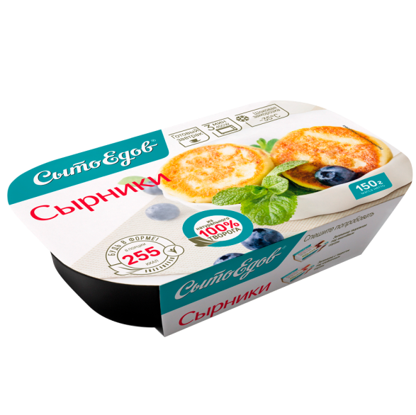 "СЫТОЕДОВ" cырники изделия кулинарные из творога 